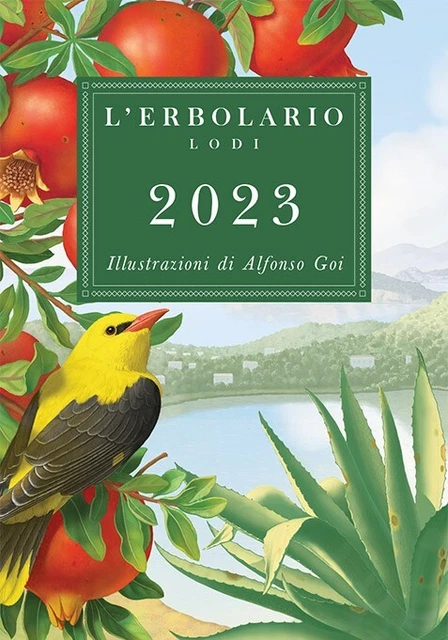 L'ERBOLARIO - Calendario 2023 - illustrazioni di Alfonso Goi
