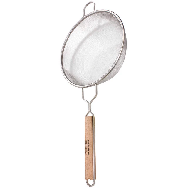 CRESTWARE WHSSF10 Mesh Strainer,4-1/2in.H,Fine Single Mesh