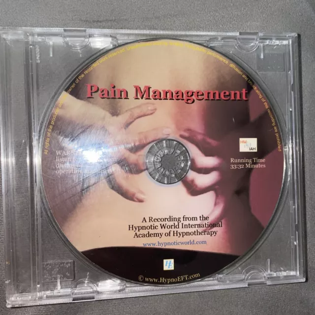 Pain Management Self-Hypnosis Hypnotherapy Hypnosis CD