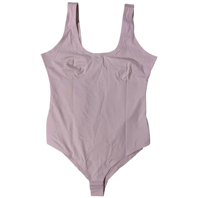 PINSY SCOOP TANK Hourglass Shapewear Cheeky Bodysuit Light Lilac XL NWT