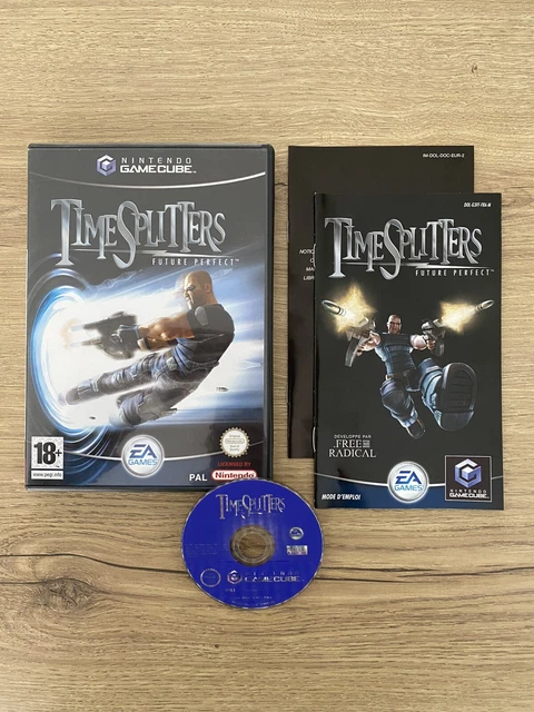 Jeu Gamecube Timesplitters Future Perfect Complet Tbe Fr