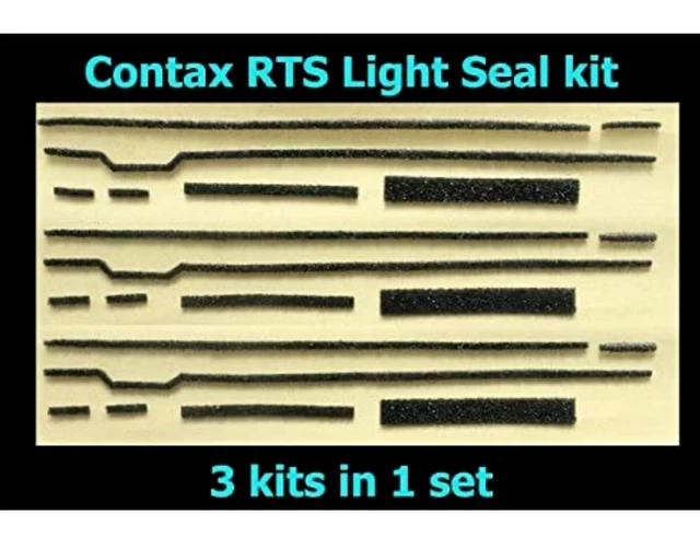 Contax for RTS Back Cover Light Seal 3pcs Kit replace Sponge From JP Adhesive