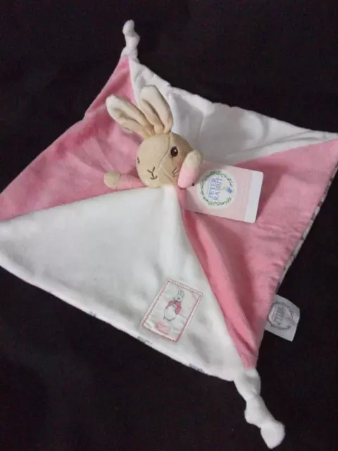 Peter Rabbit Flopsy  Bunny Comfort Blanket Comforter Beatrix Potter, new