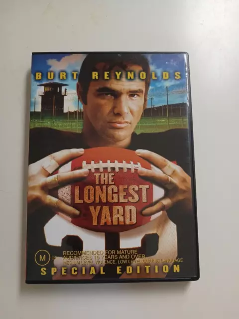 The Longest Yard DVD aka Mean Machine 1974 Prison Comedy Classic Burt  Reynolds