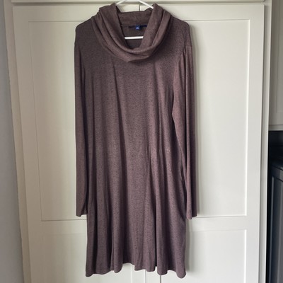 Apt. 9 - Sweater Dress - XXL - Purple/Mauve - Super Soft - Pockets - Great Cond.