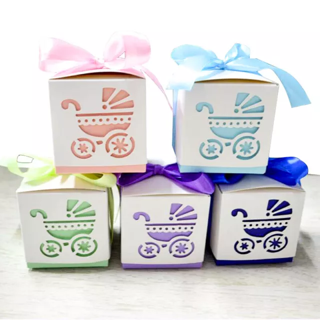 10pcs Candy Boxes Wedding Favors Party Supplies Baby Shower Gift Box Party Decor