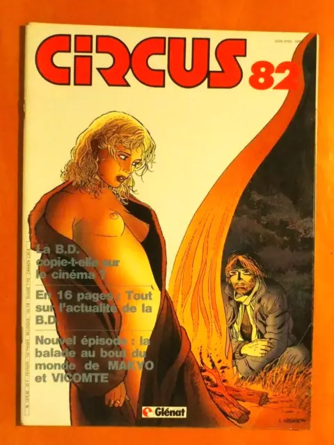 CIRCUS N° 82 de 1985- En 16 pages, tout sur l'actualité de la BD