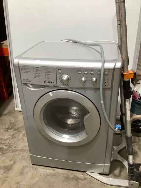 Indesit Ecotime IWDC65125 Silver Washer Dryer 6kg