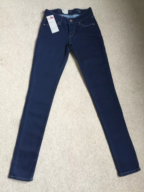 WOMEN'S/GIRLS LEVIS DEMI Curve Skinny Modern Rise Jeans W23 L32 BNWT (603)  £ - PicClick UK