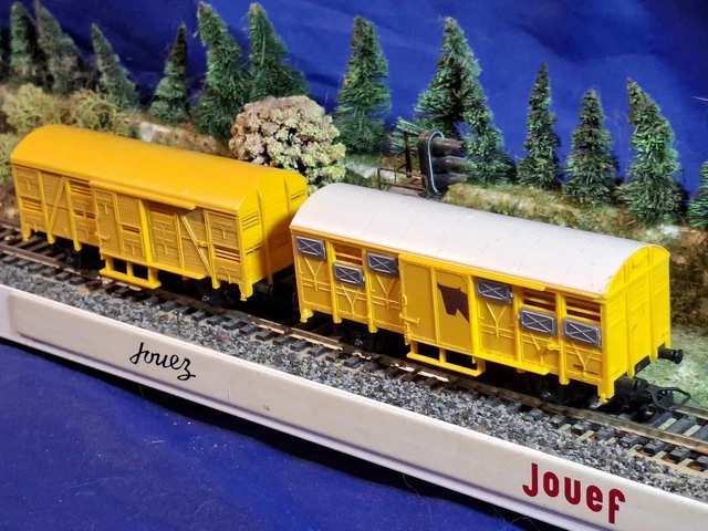 JOUEF wagon couvert court BAGAGES EXPRESS HJ6164 NEUF • EUR 40,00
