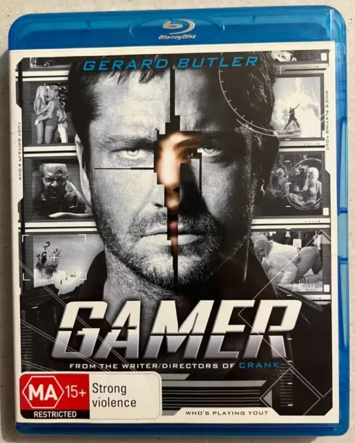 Gamer Blu-ray Region B Gerard Butler Amber Valletta Kyra Sedgwick Chris Bridges