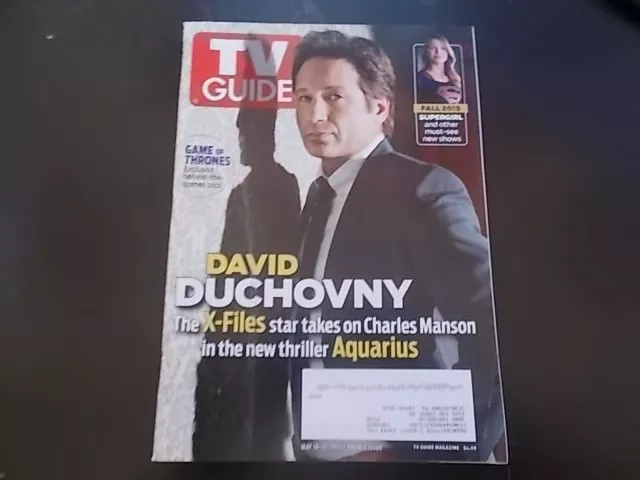 David Duchovny - TV Guide Magazine 2015