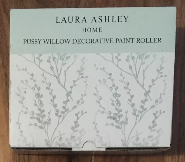 Bnib New Laura Ashley Home Pussy Willow Decorative Paint Roller Decorating Set