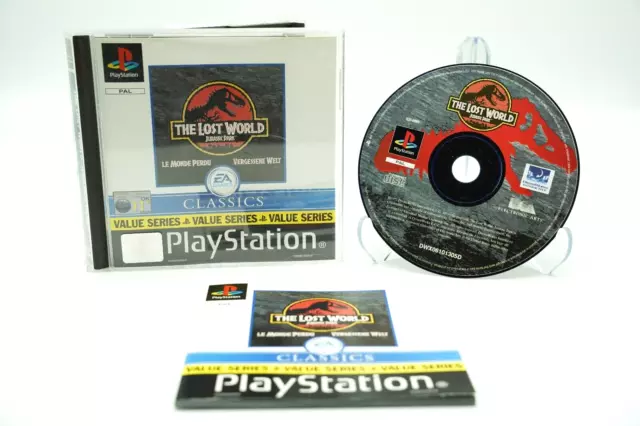 The Lost World Jurassic Park Vergessen Welt Ps1 Playstation 1 CIB PAL Sammler