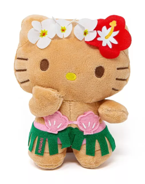 Hawaii Limited Edition Hello Kitty 6" Plush Hula Kiss Great Gift from HI