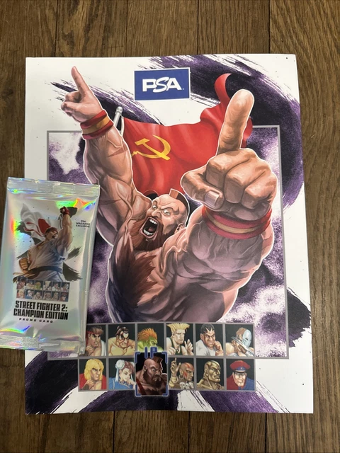 PSA MAGAZINE JUNE 2025 Street Fighter 2 with Promo Card Pack