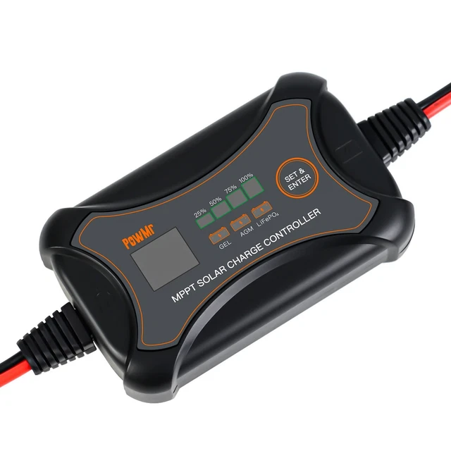 Controller pannello solare batteria 12 V 10 A controller di carica con display L