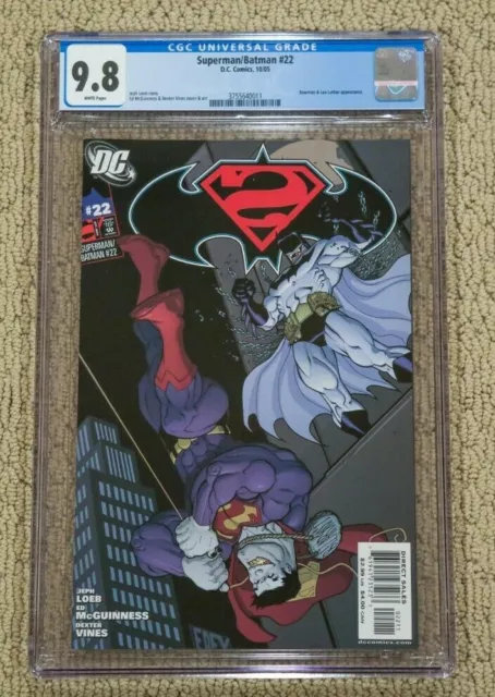 Superman/Batman #22 **CGC 9.8** 1st Batman Beyond DC Continuity