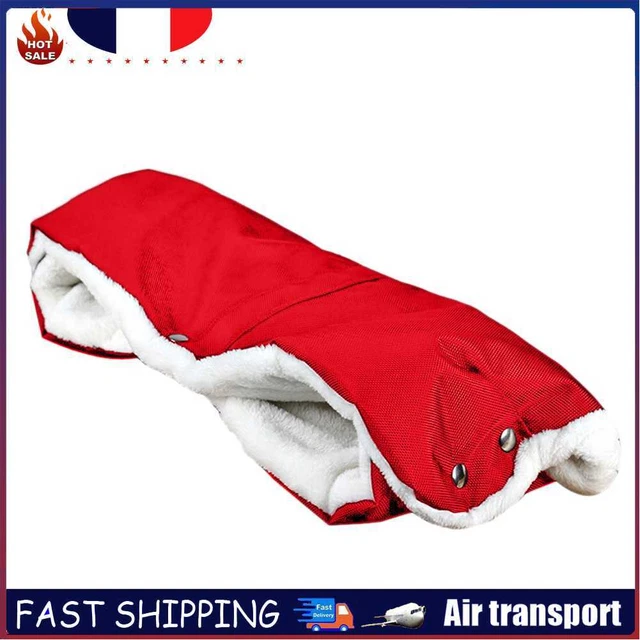 Stroller Warmer Gloves Pushchair Hand Muff Waterproof Pram Accessory Red-96898.0