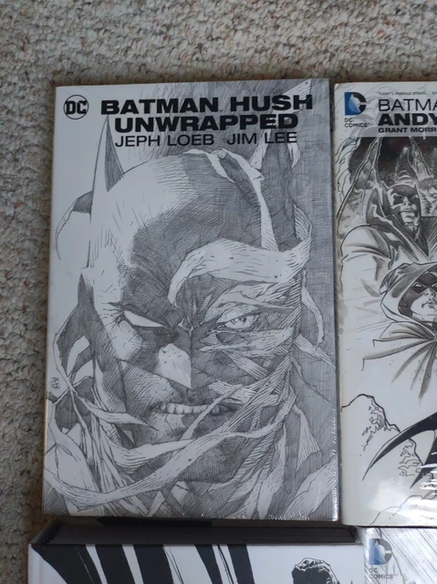 DC Comics HC Lot x4: Batman Unwrapped & Noir   RIP Hush Dark Victory Andy Kubert 3