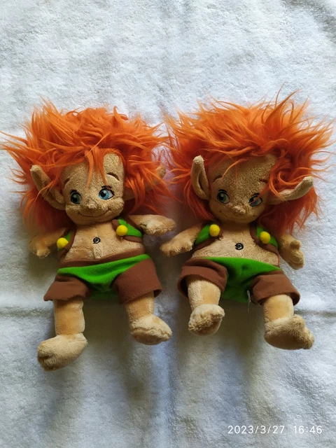 Lot de 2 doudous peluches Arthur et Les Minimoys BNP Paribas