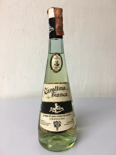 Zanin Grappa Di Pura Vinaccia Veneta Stravecchia Cavallina Bianca 75cl 43% Vol