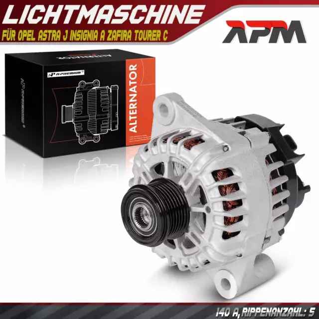 Lichtmaschine Generator 140A für Opel Astra J Insignia A Zafira Tourer C Saab