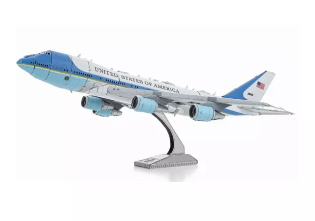 Air Force One Metal Earth Fascinations 3D Sheet Metal Model DIY Kit ME1001 Gift