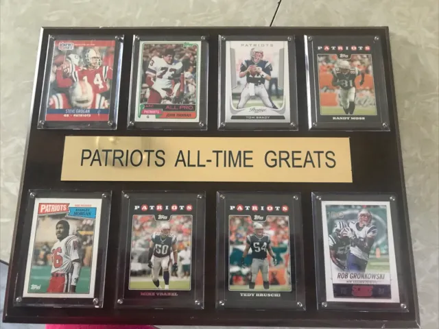 Patriots All Time Greats Cards Collection