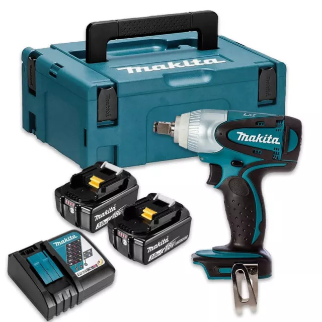 Boulonneuse à chocs 18V LXT 230Nm 1/2" (2x3,0 Ah) en MAKPAC - MAKITA DTW251RFJ