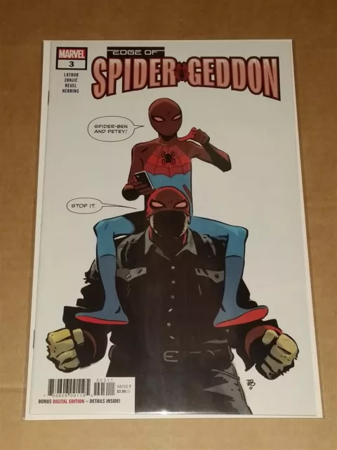 Spider Geddon Edge Of #3 Nm+ (9.6 Or Better) November 2018 Marvel Comics