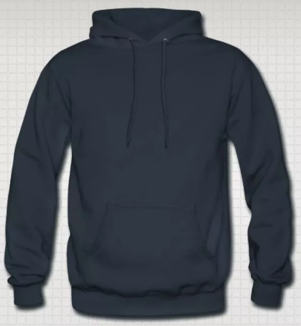 OFFERTISSIMA Felpa con Cappuccio Footex Made in Italy Blu Navy Sweet Hoodie