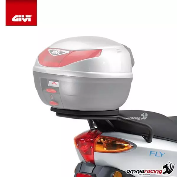 Rear rack Givi top cases Monolock Piaggio Fly 50 2004-2017