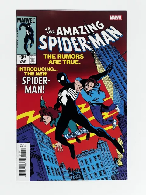 The Amazing Spider-Man #252 1st Black Suit Marvel Comics Facsimile Edition NM