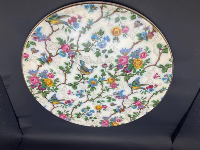 Royal Tudor Ware Barker Bros 11.25" Cake Plate  Vintage England *Read*