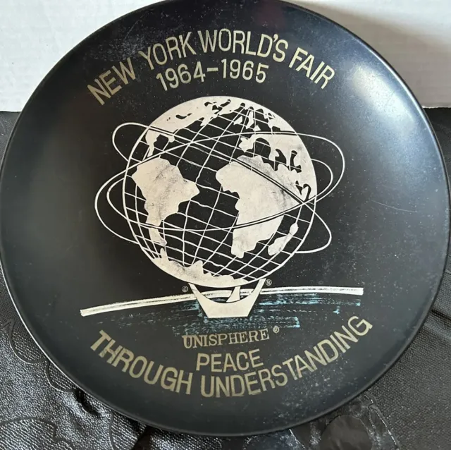 Vtg New York World Fair 1964-65 Unisphere Shallow Bowl 1961 United States Steel