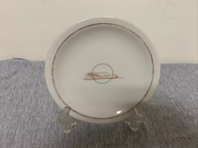 Vintage Scammell’s Trenton China Union Pacific Streamliner Cafeteria 6.5” Plate