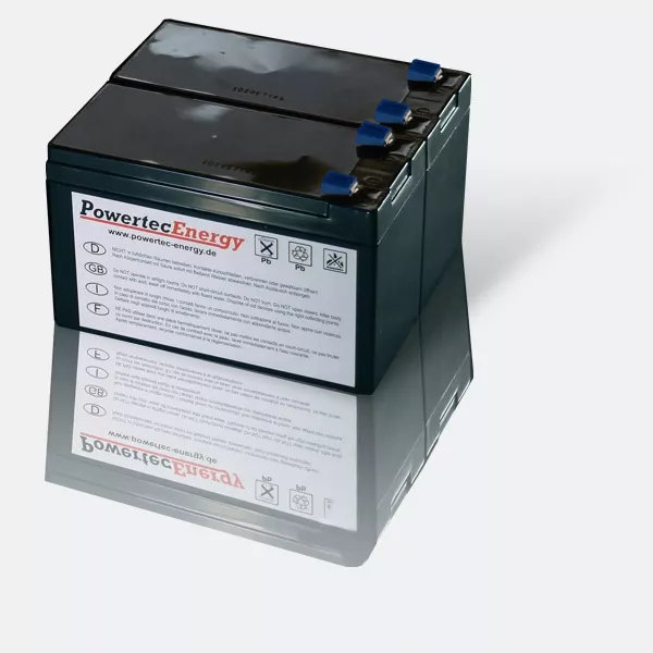 RBC123 USV AKKU BATTERIE für APC SMT750RMI2U SMT750RMI2UNC