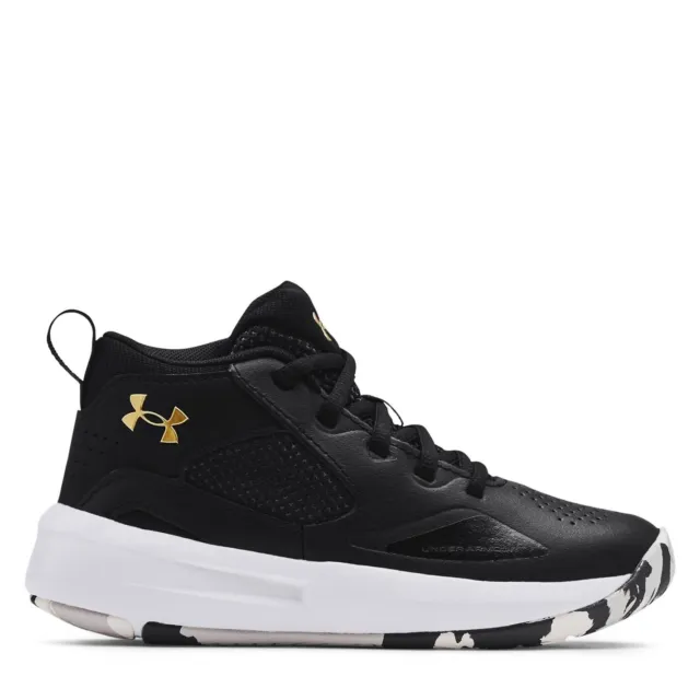 Under Armour Kids Lockdown 5 99 Basketball Trainers Sneakers Sports Shoes