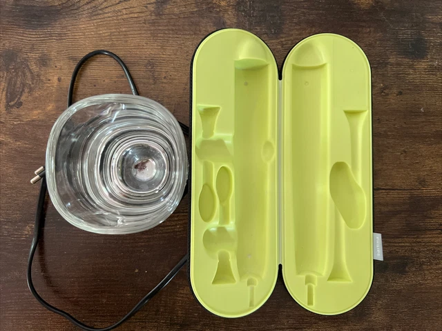 Ladestation Phillips Sonicare mit Glas, USB Reiseetui