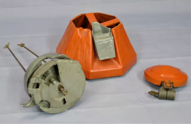 Red Northwestern Model 33 Penny Gumball Machine Base Parts or Restoration