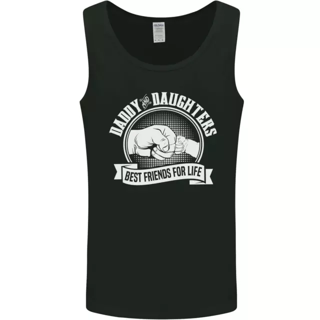 Daddy & Daughters Best Friends Fathers Day Mens Vest Tank Top