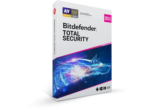 BITDEFENDER TOTAL SECURITY 2025, 3 Geräte, 18 Monate(1,5 Jahre)Download Motiv 