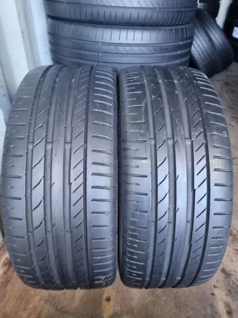 2x 225/45 R17 91V Continental ContiSportContact 5 6mm