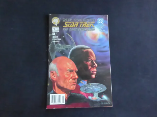 Star Trek Deep Space Nine Star Trek The Next Generation Ashcan (Aug 1994 Malibu)
