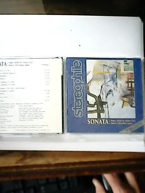 Stereophile Sonata: Piano Works Franz Liszt  Robert Silverman Piano CD STPH008-2