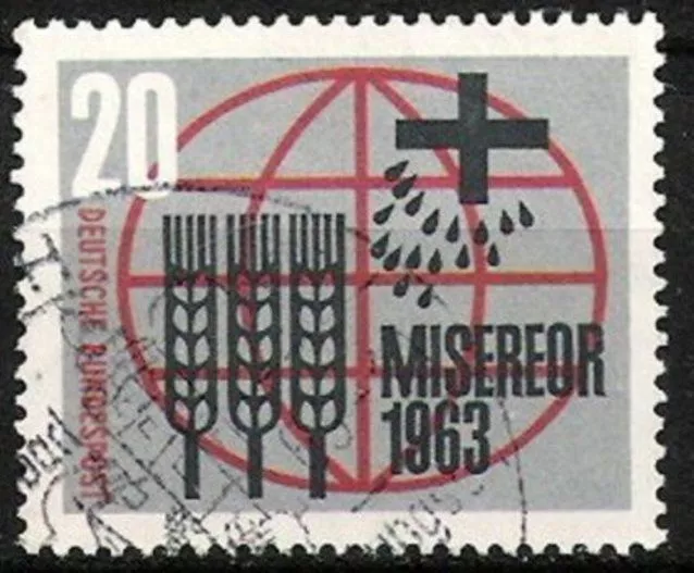 BUND Nr.391 Misereor 1963, gestempelt