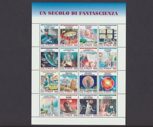 San Marino, MiNr. 1786-1801 Zd-Bogen, postfrisch / MNH - 60837