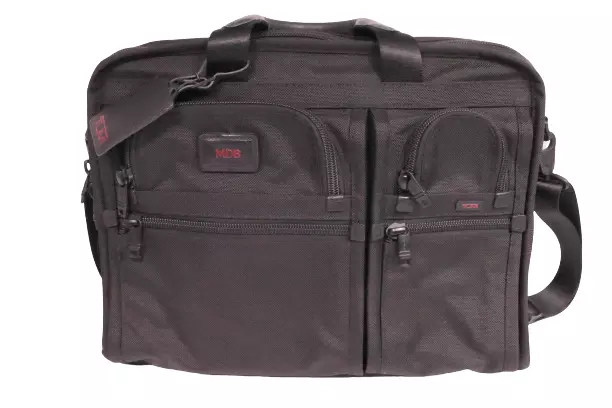 TUMI Alpha Compact Large Screen 26114DH Computer Laptop Briefcase