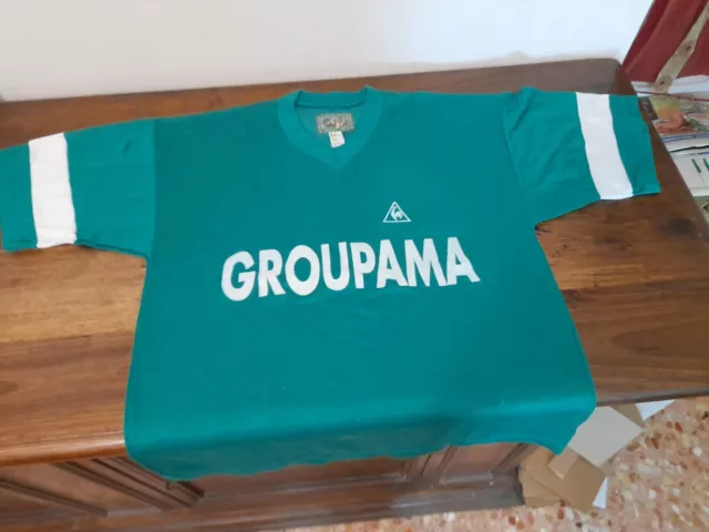 Maglia Shirt Vintage Football Calcio Le Coq Sportif Match N°11  L  Green Verde